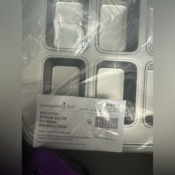 Pampered Chef Kitchen Pampered Chef Mini Loaf Pan Brand New Poshmark